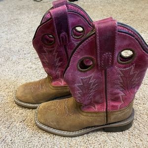 Smokey Mountain Boots Tracie Pink Size 9.5 Toddler Girls